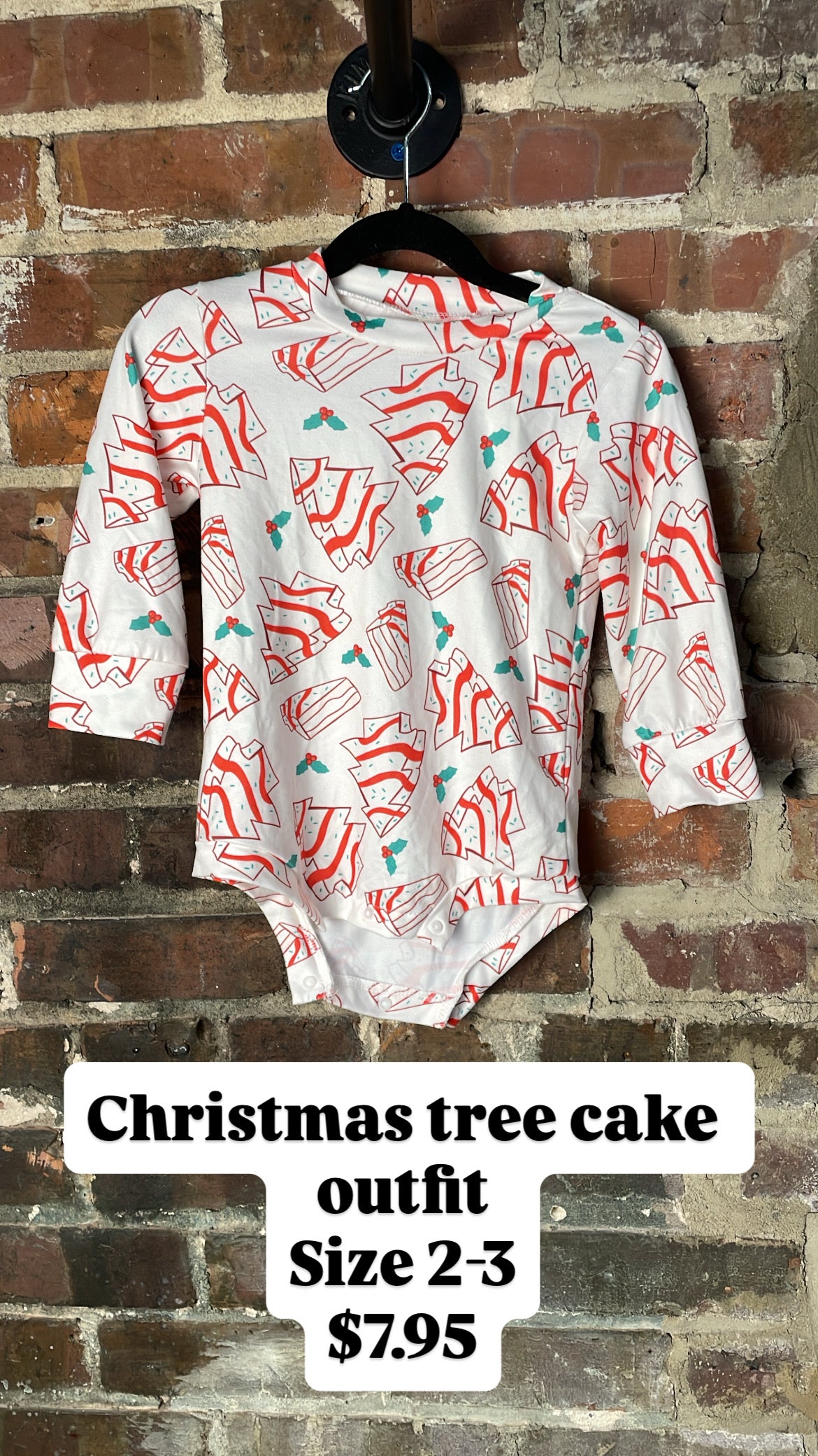 Christmas tree cake outfit