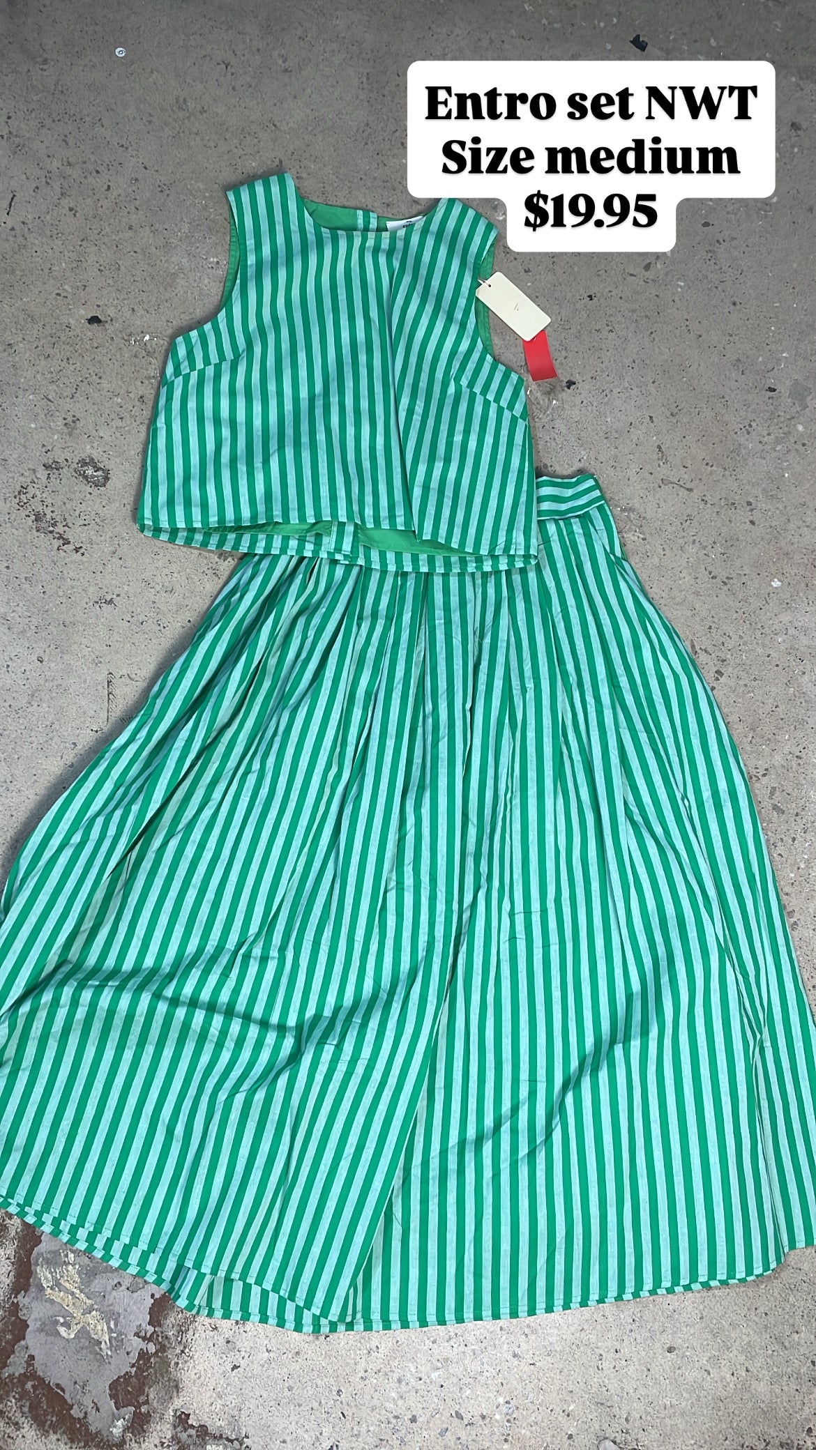Entro set NWT