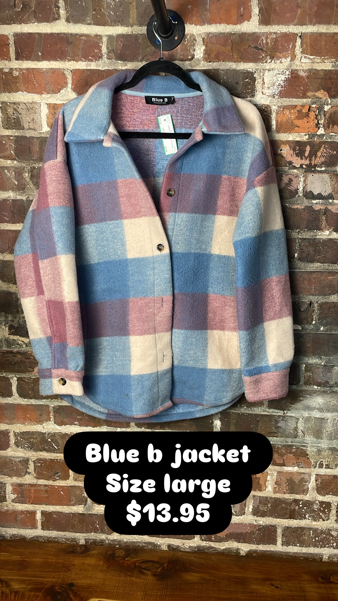 Blue b jacket