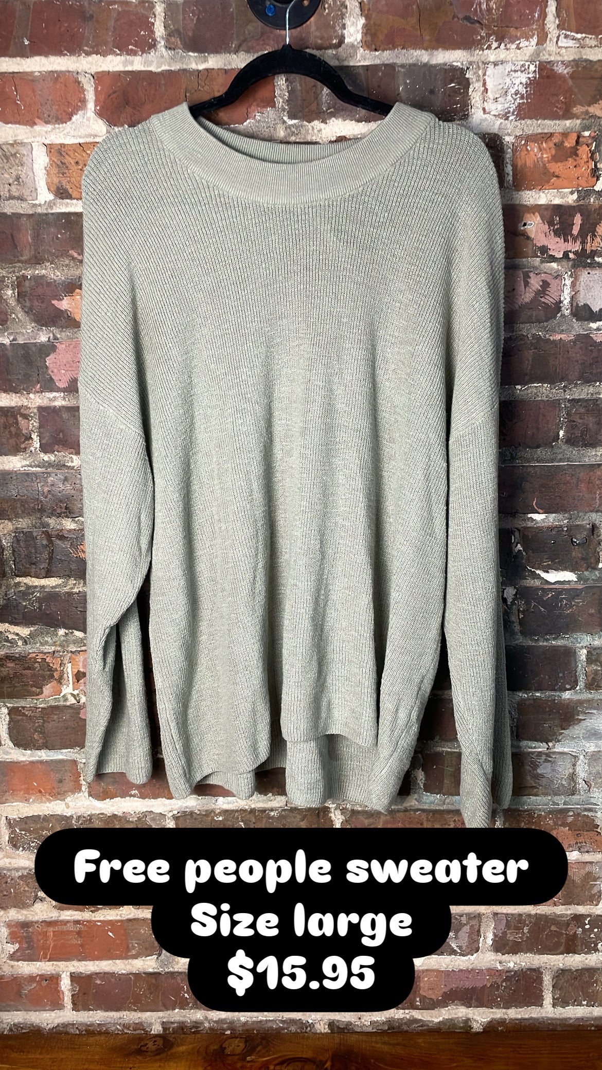 Free people sweater