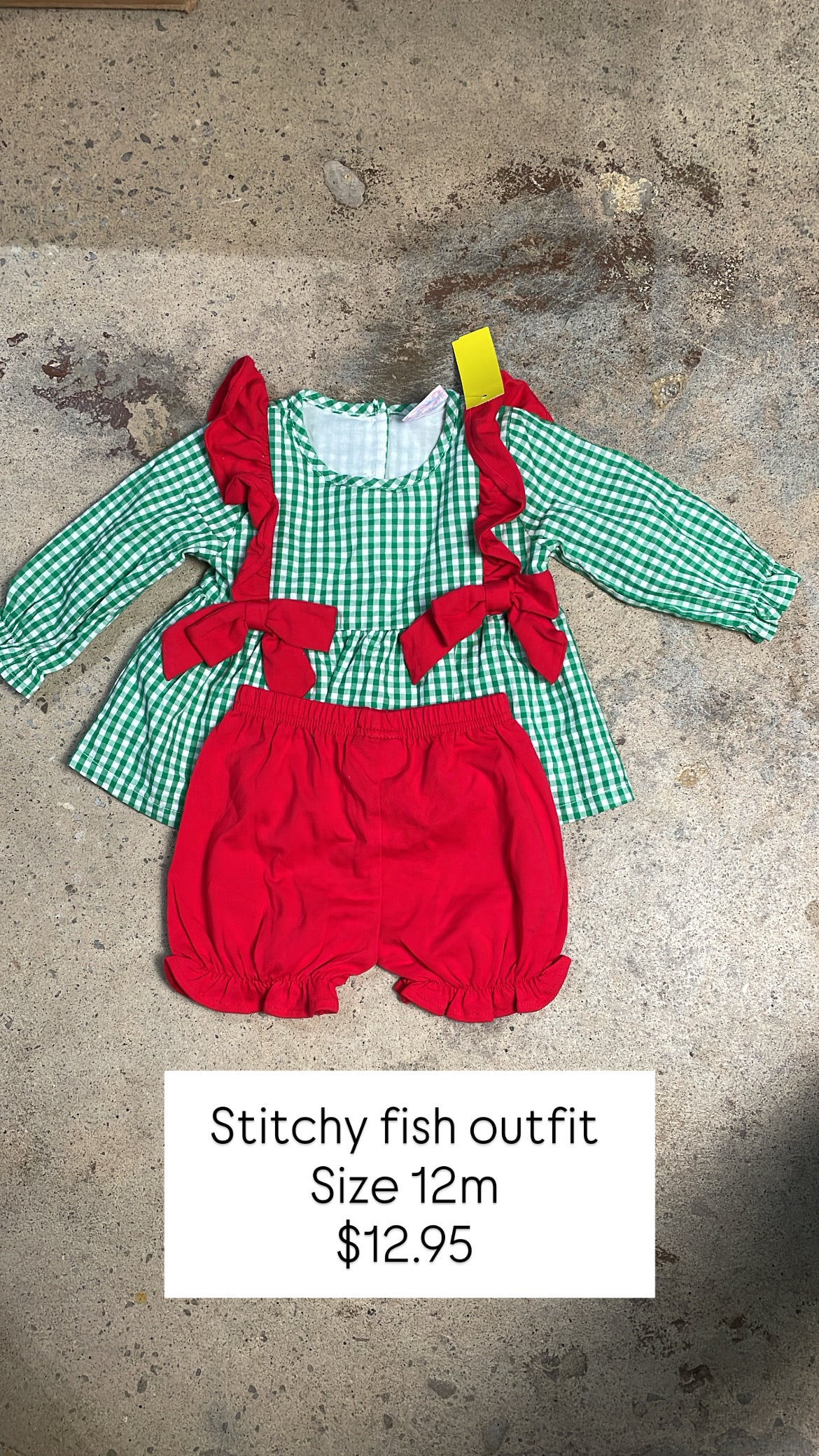Stitchy fish outfit