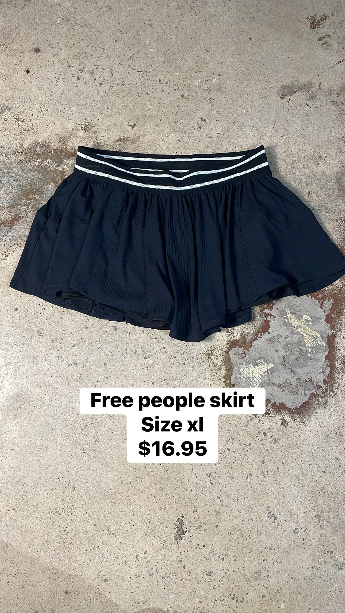 Free people skirt