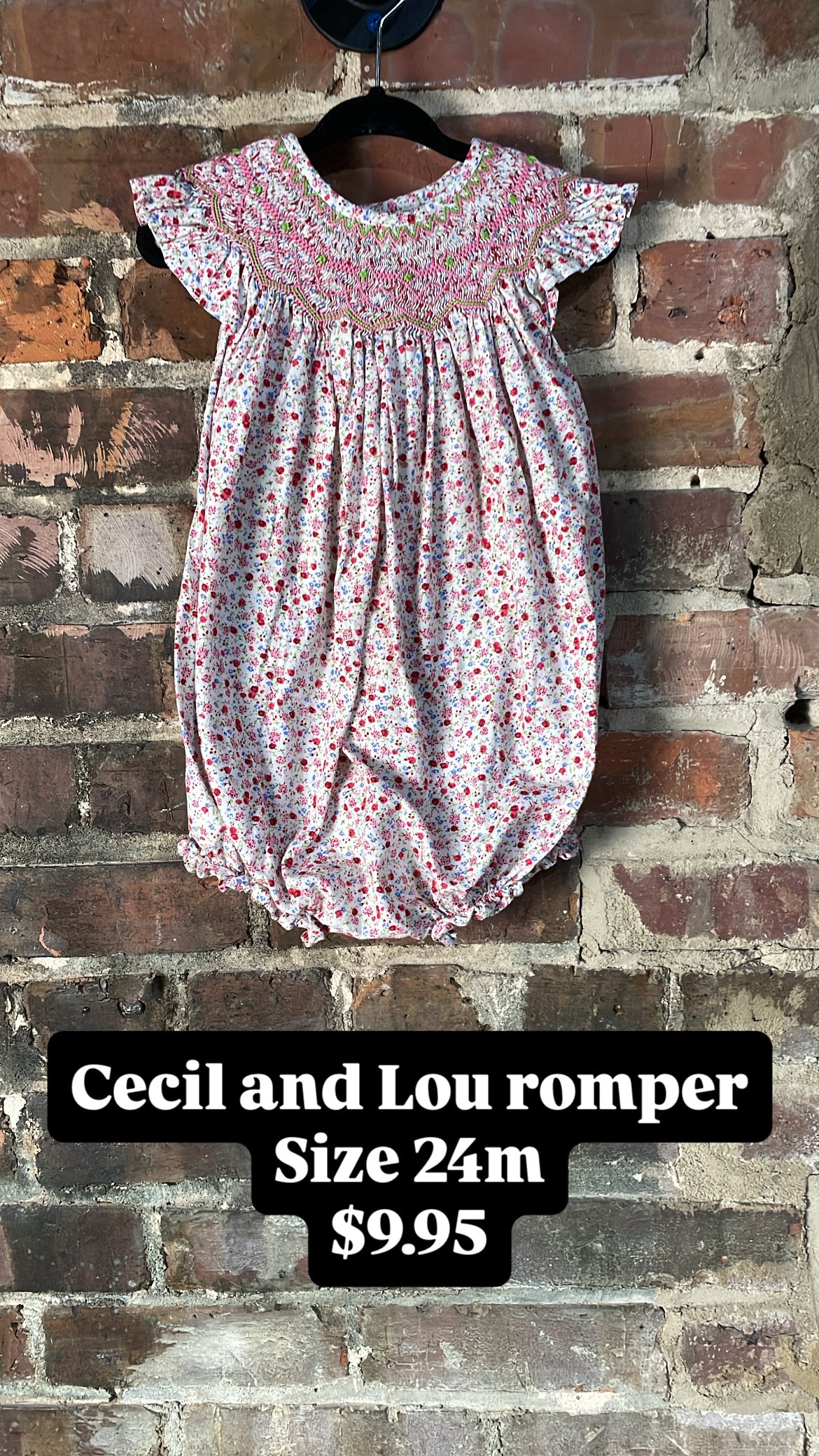 Cecil and Lou romper