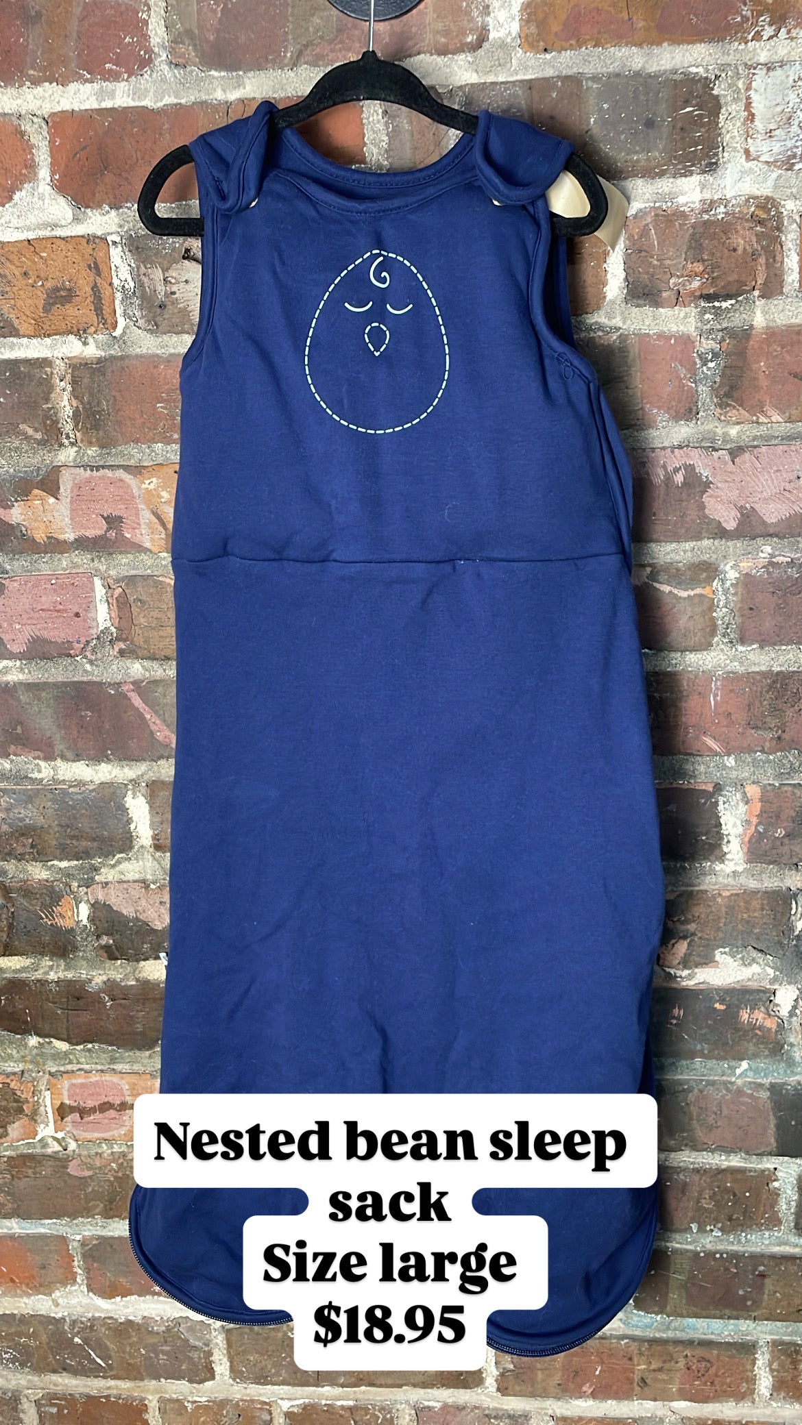 Nested bean sleepsack