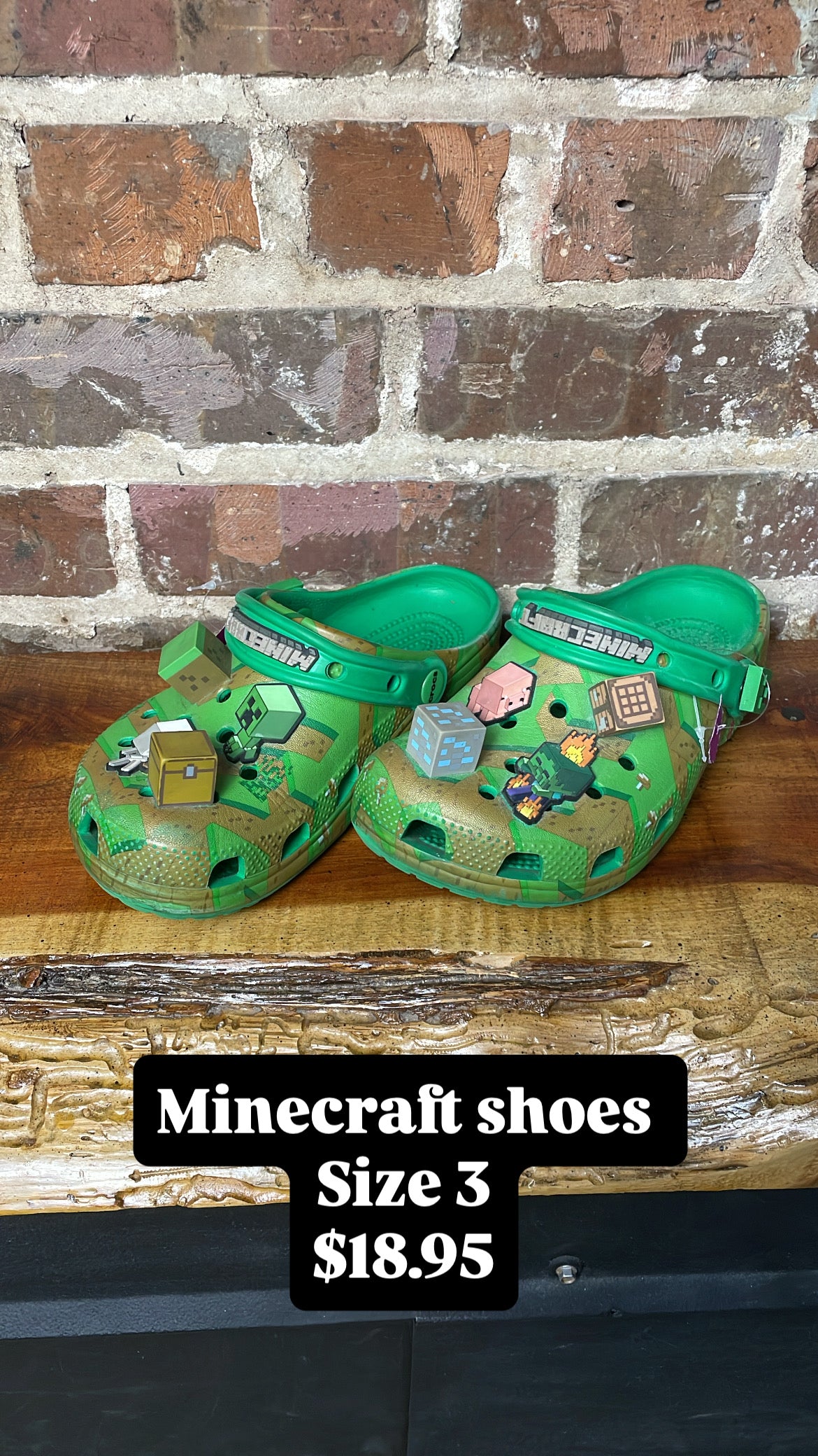 Minecraft shoes