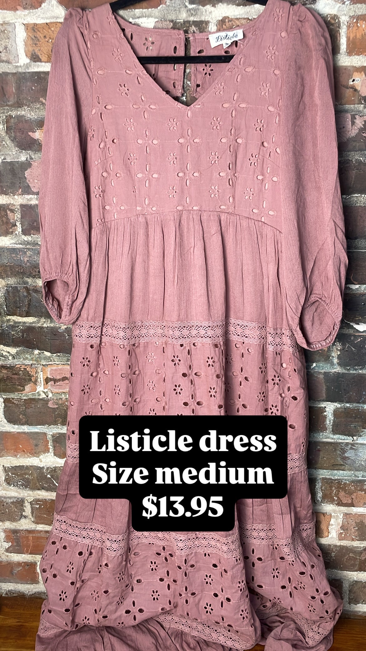 Listicle dress