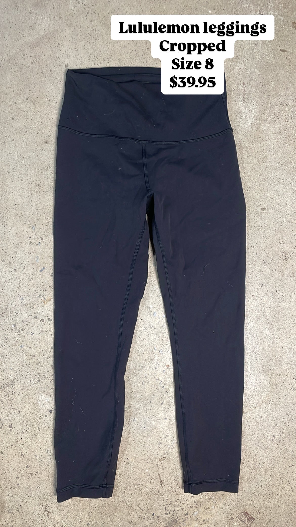 Lululemon leggings cropped