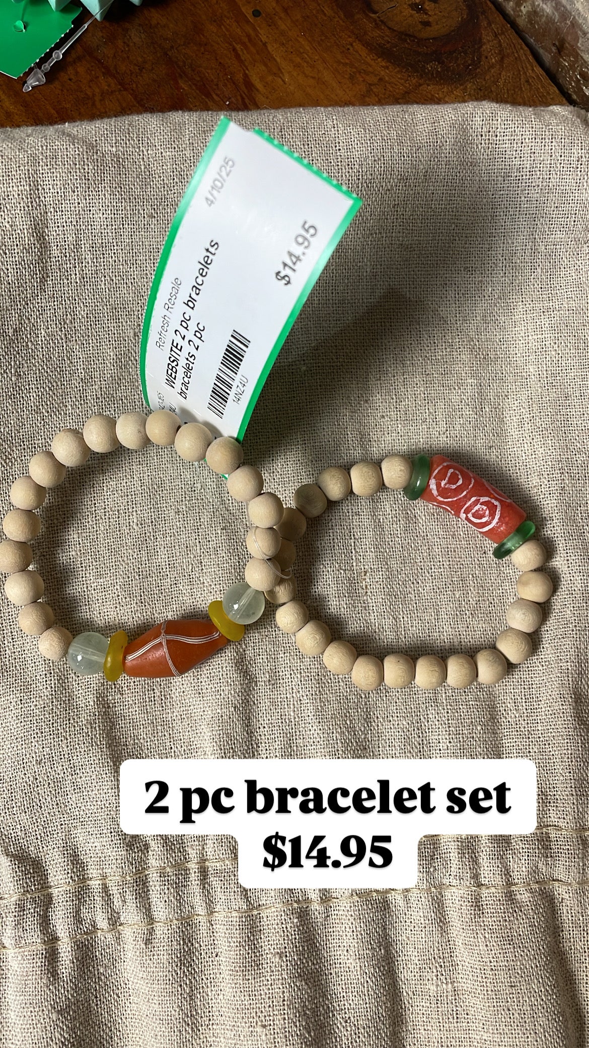 2 pc bracelet set