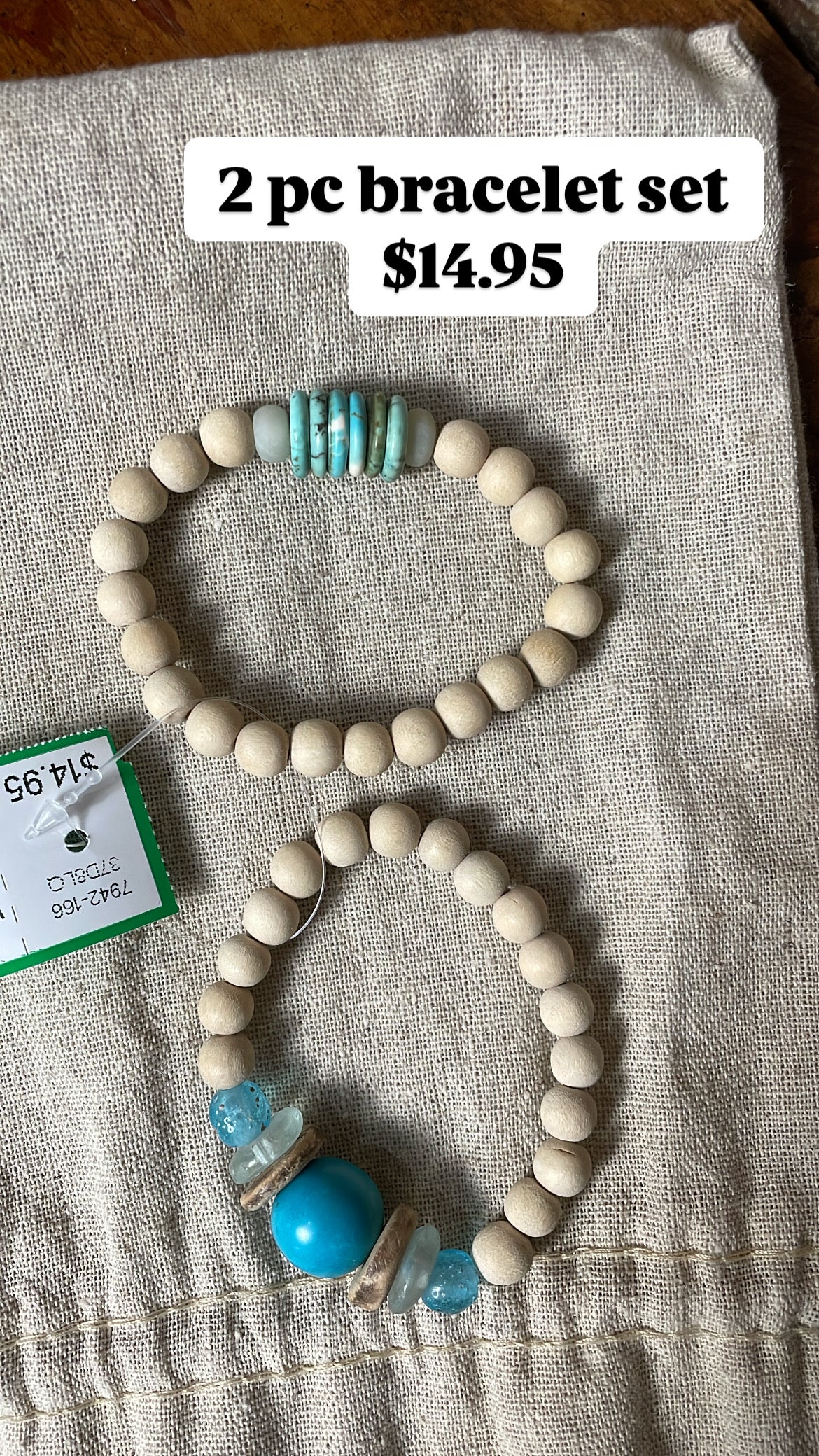 2 pc bracelet set