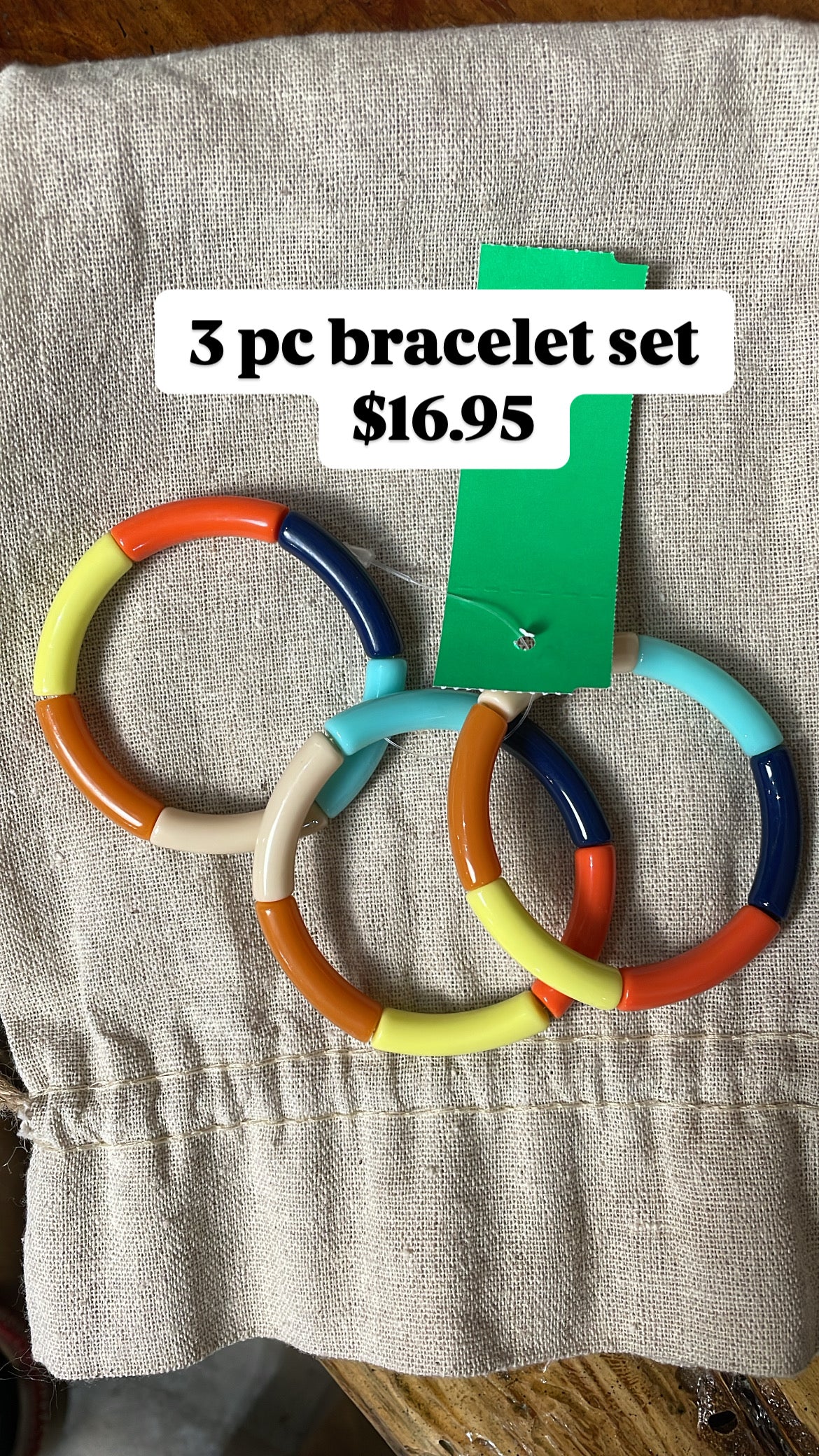 3 pc bracelet set