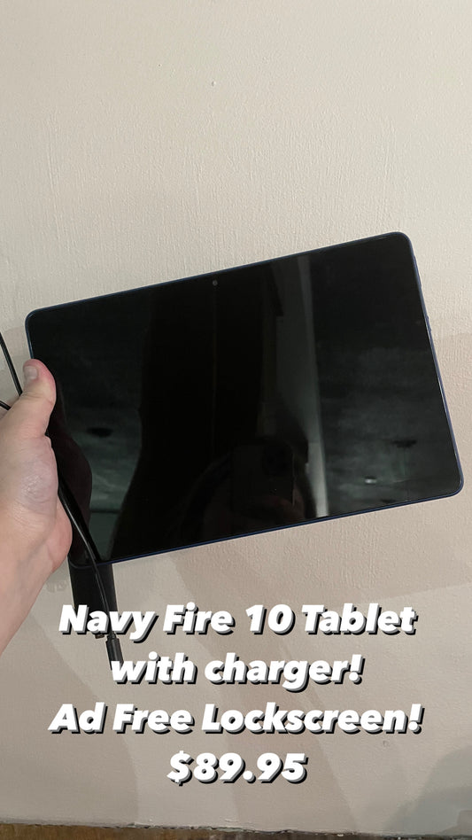 Navy Fire 10 Tablet