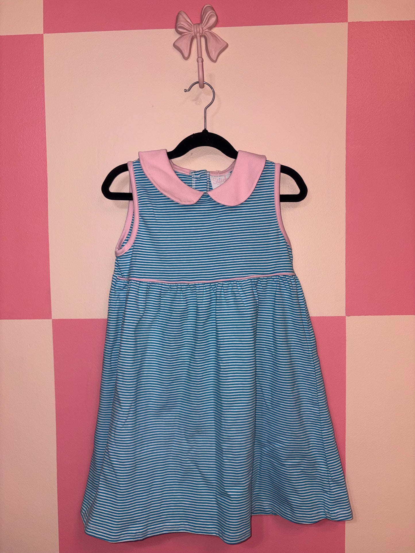 Stitchy Fish dress - size 6
