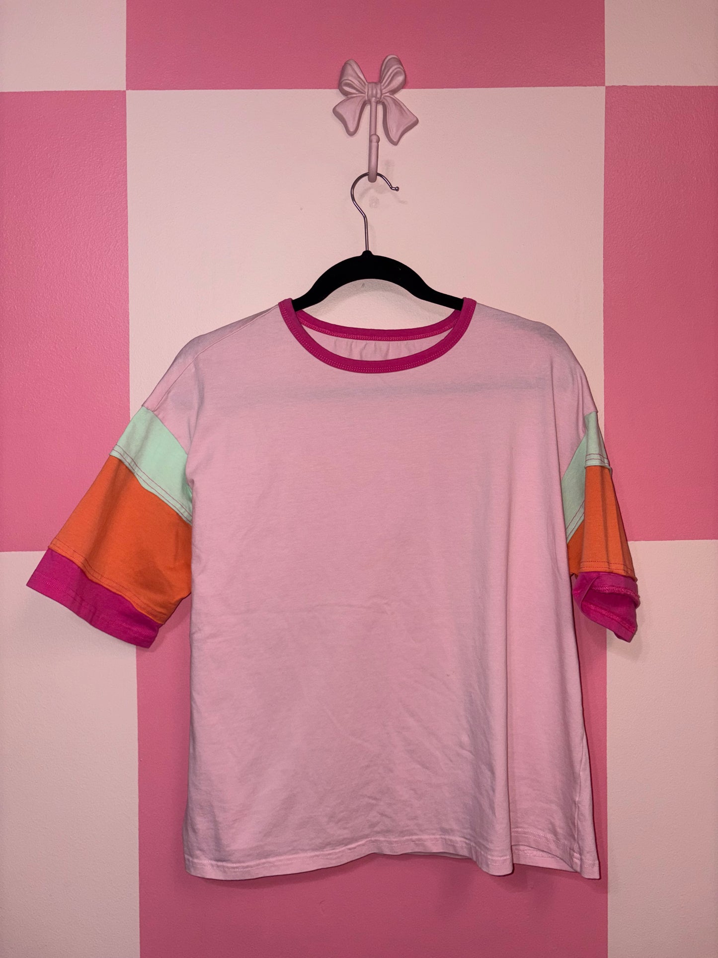 Color Block shirt - size medium