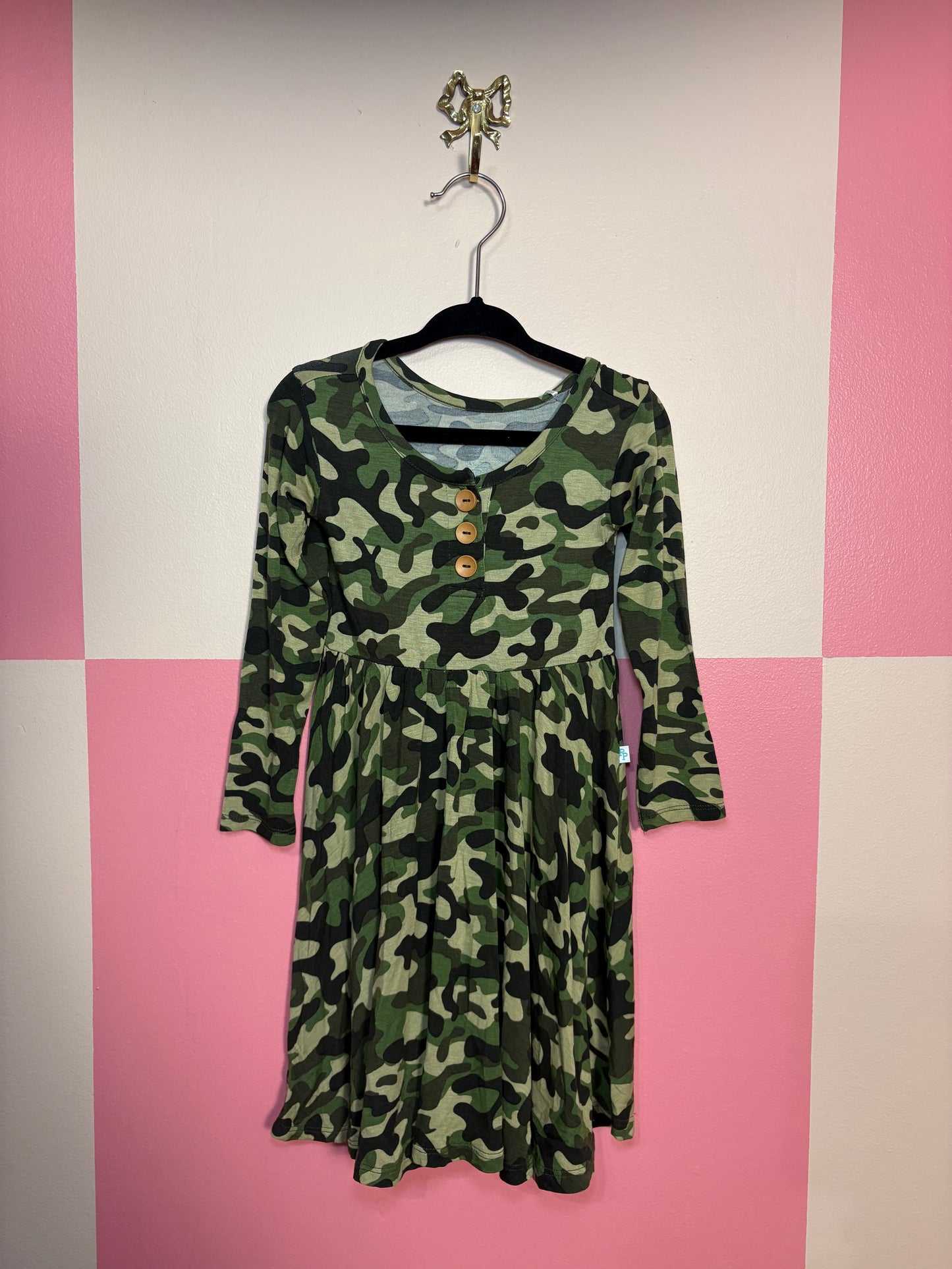 2T Posh Peanut Camo Dress