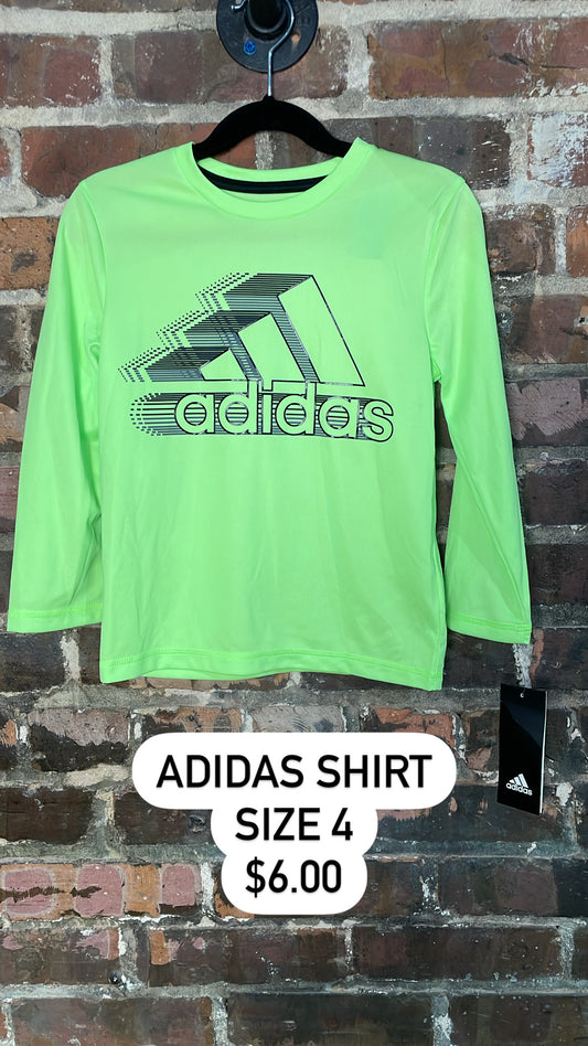 Adidas shirt green