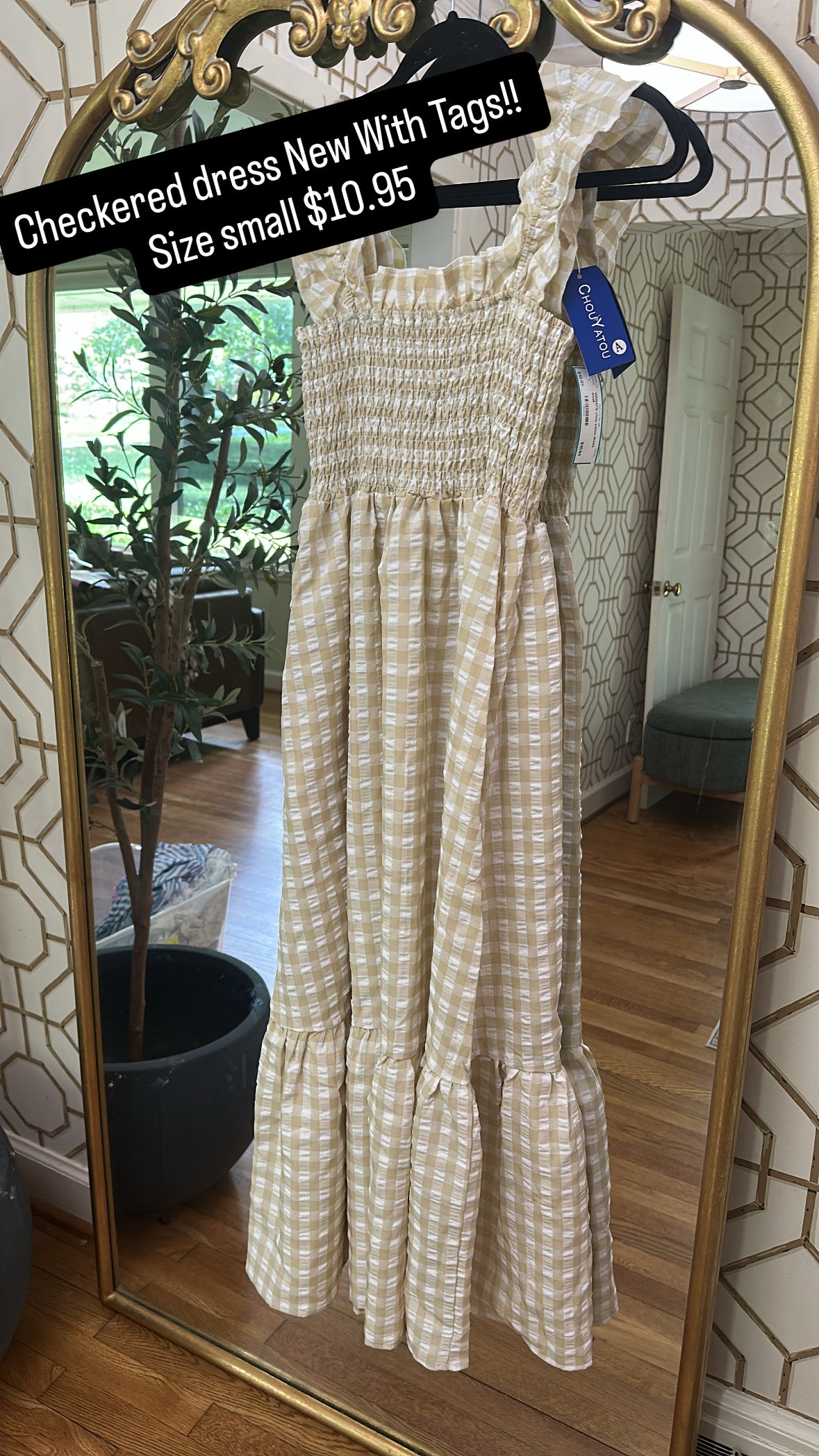 Checkered dress