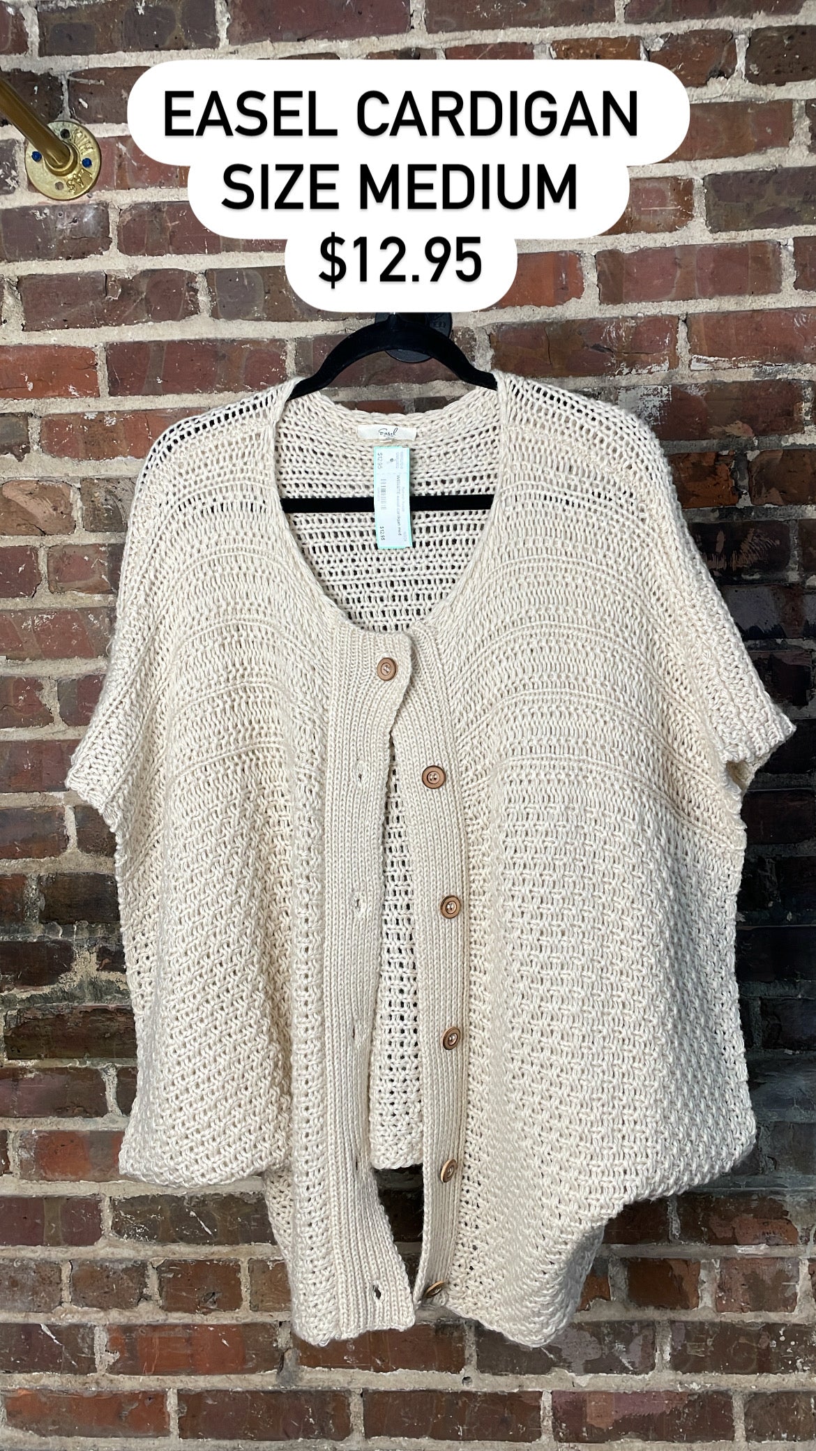 Easel cardigan