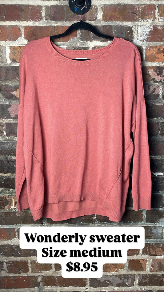 Wonderly sweater