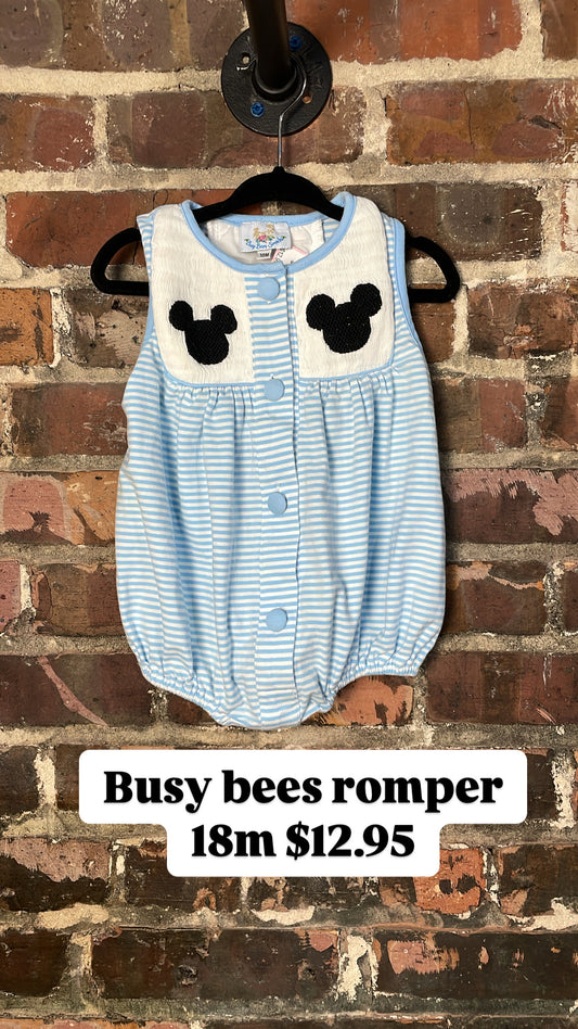 Busy bee romper