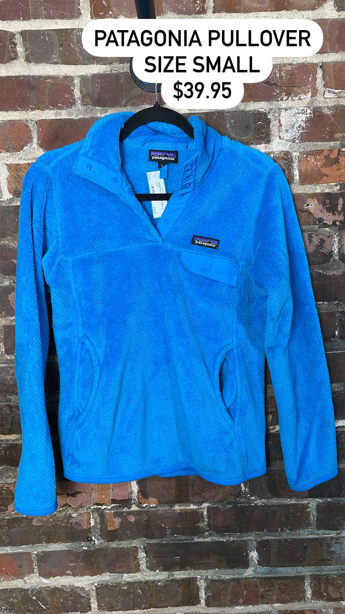 Patagonia pullover blue