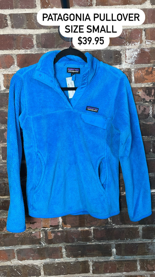 Patagonia pullover blue