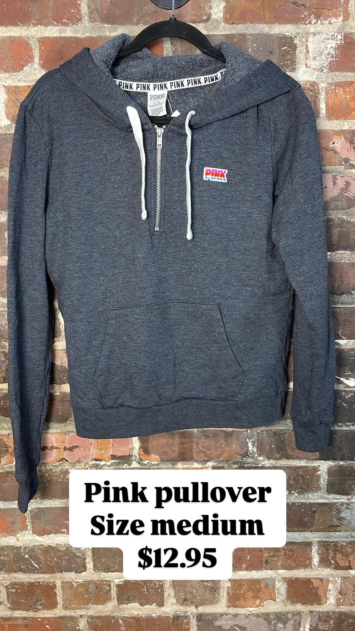 Pink pullover