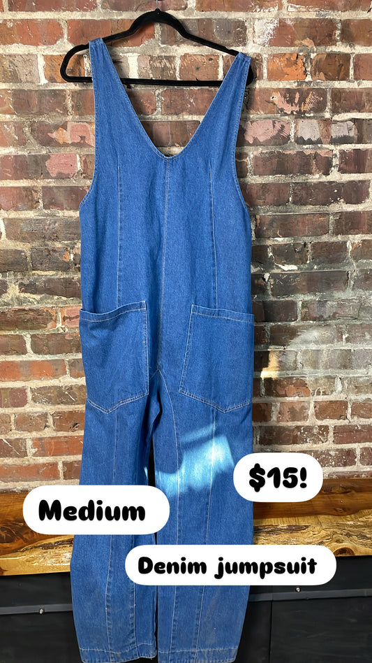 Denim jumpsuit