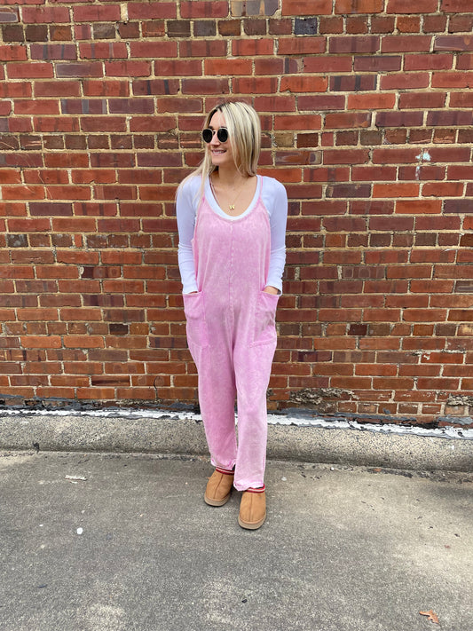 Mauve jumpsuit