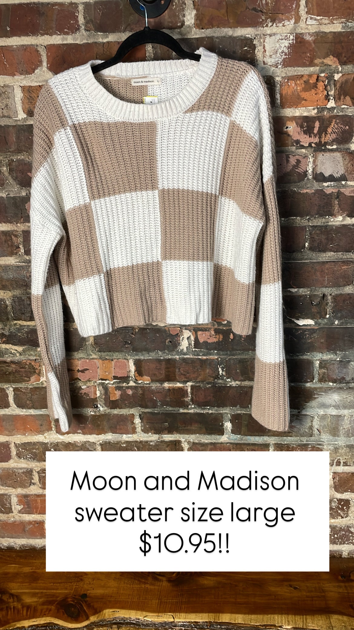 Moon and Madison sweater