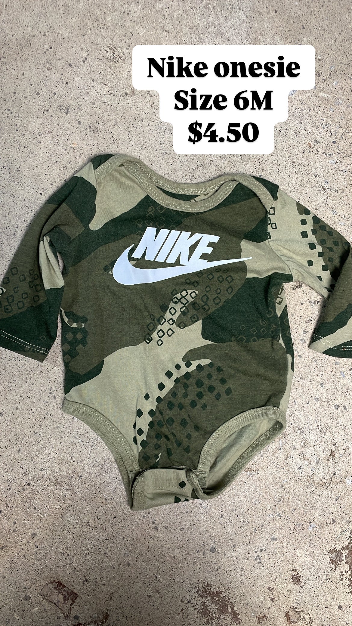 Nike onesie