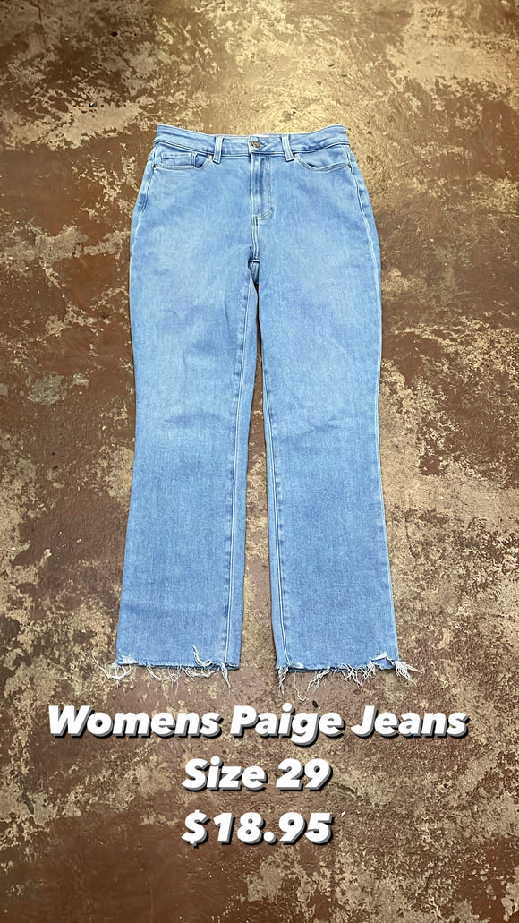 Womens Paige Jeans