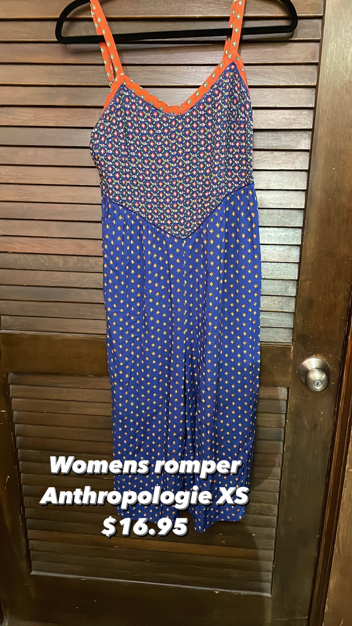 Women’s romper Anthropologie