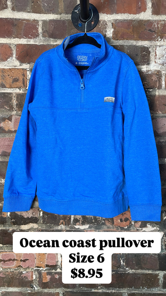 Ocean coast pullover