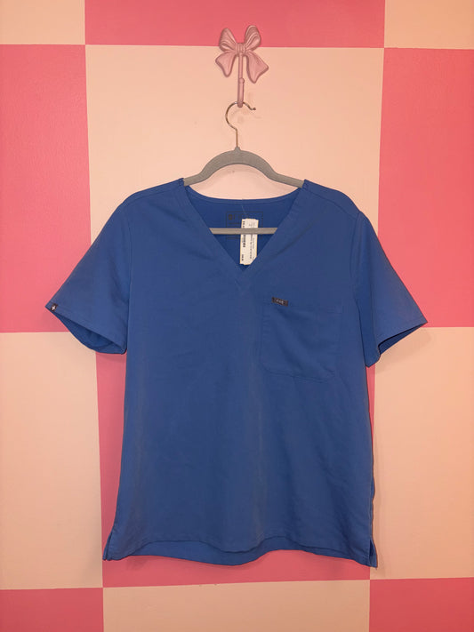 Figs scrub top - size large