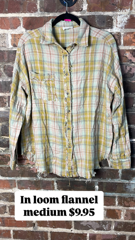 In loom flannel