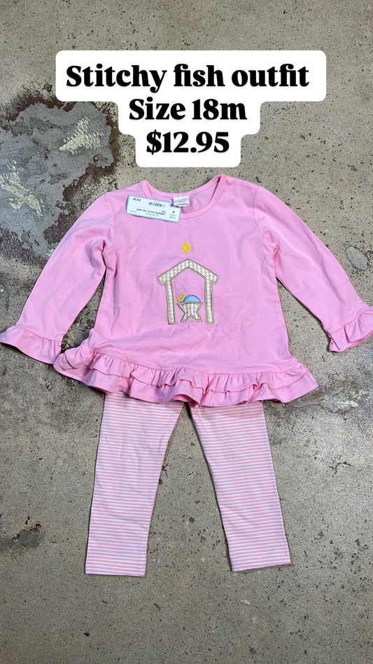 Stitchy fish outfit