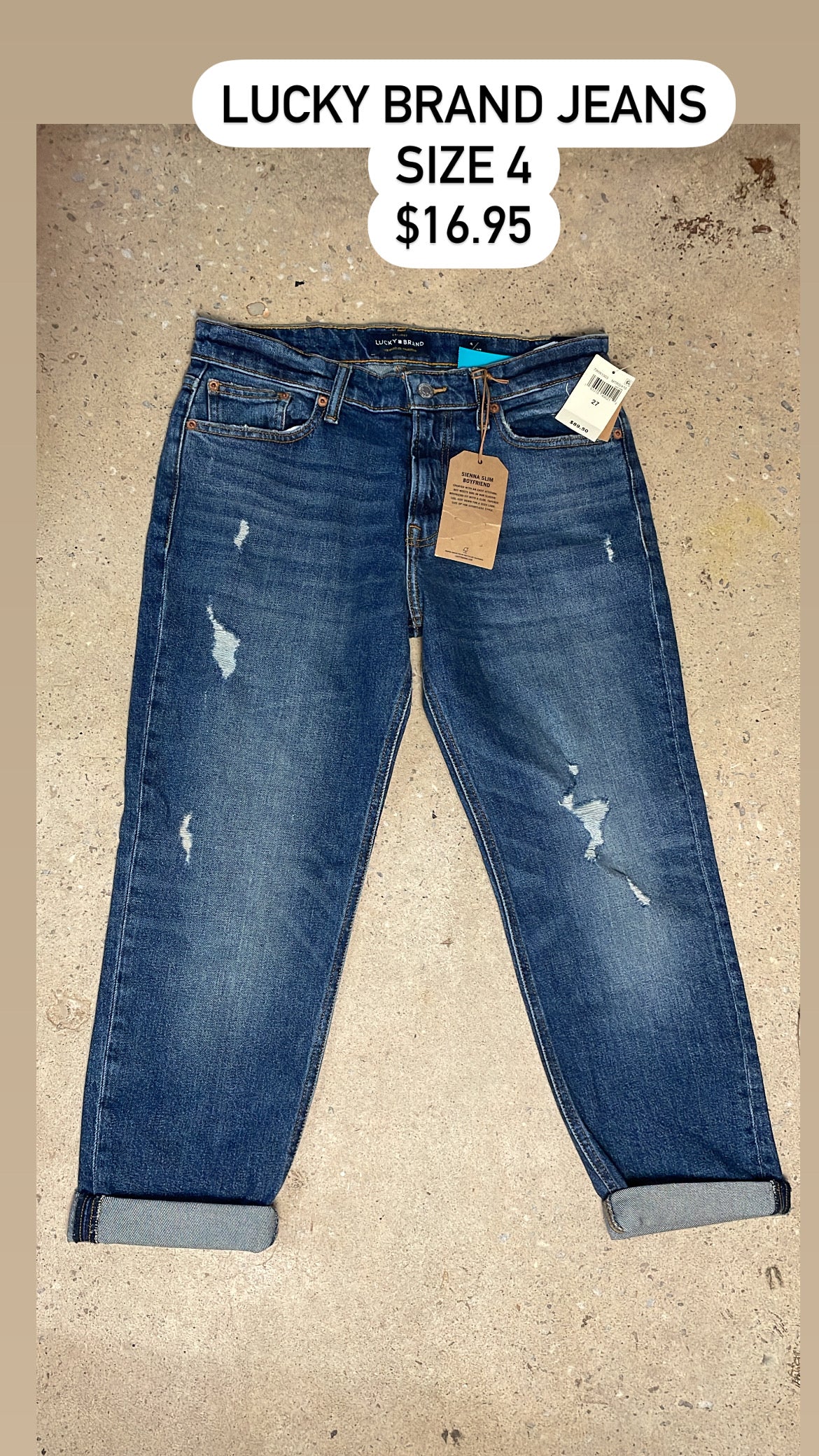 Lucky brand jeans blue