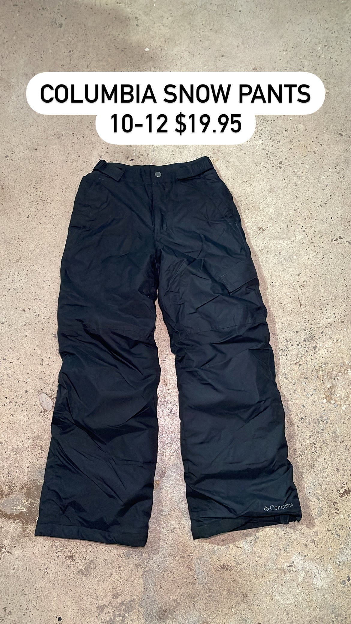 Columbia snow pants