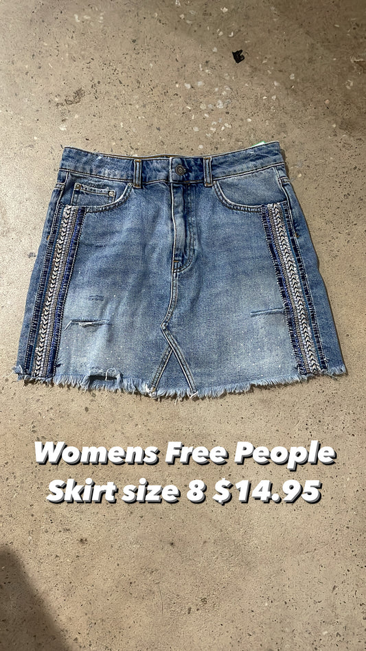 Womens Free People Skirt