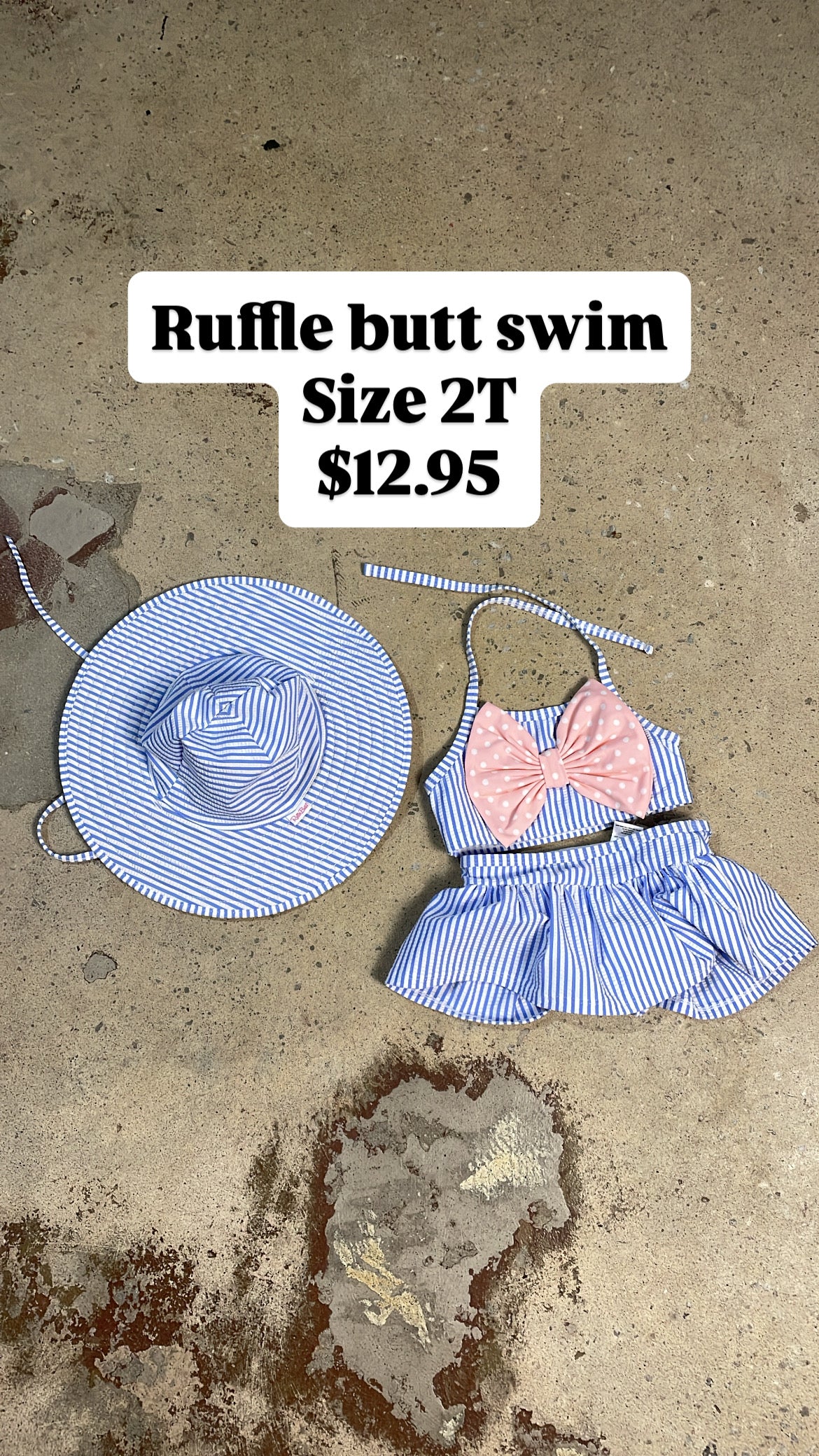 Ruffle butt swim