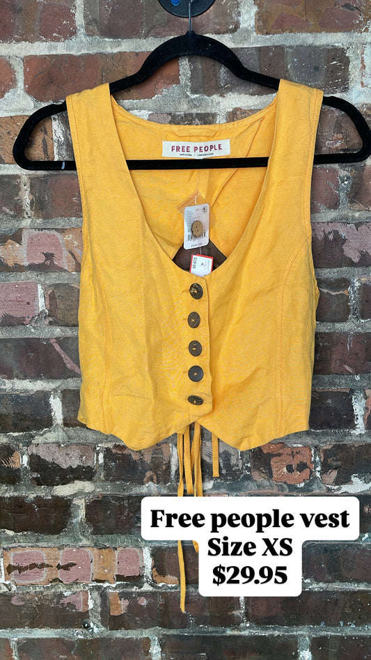Free people vest