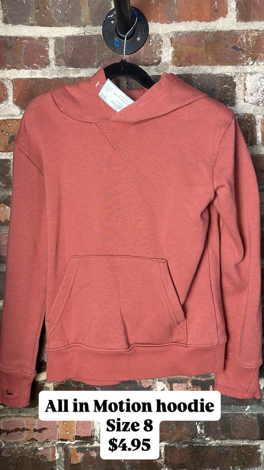 All in Motion hoodie