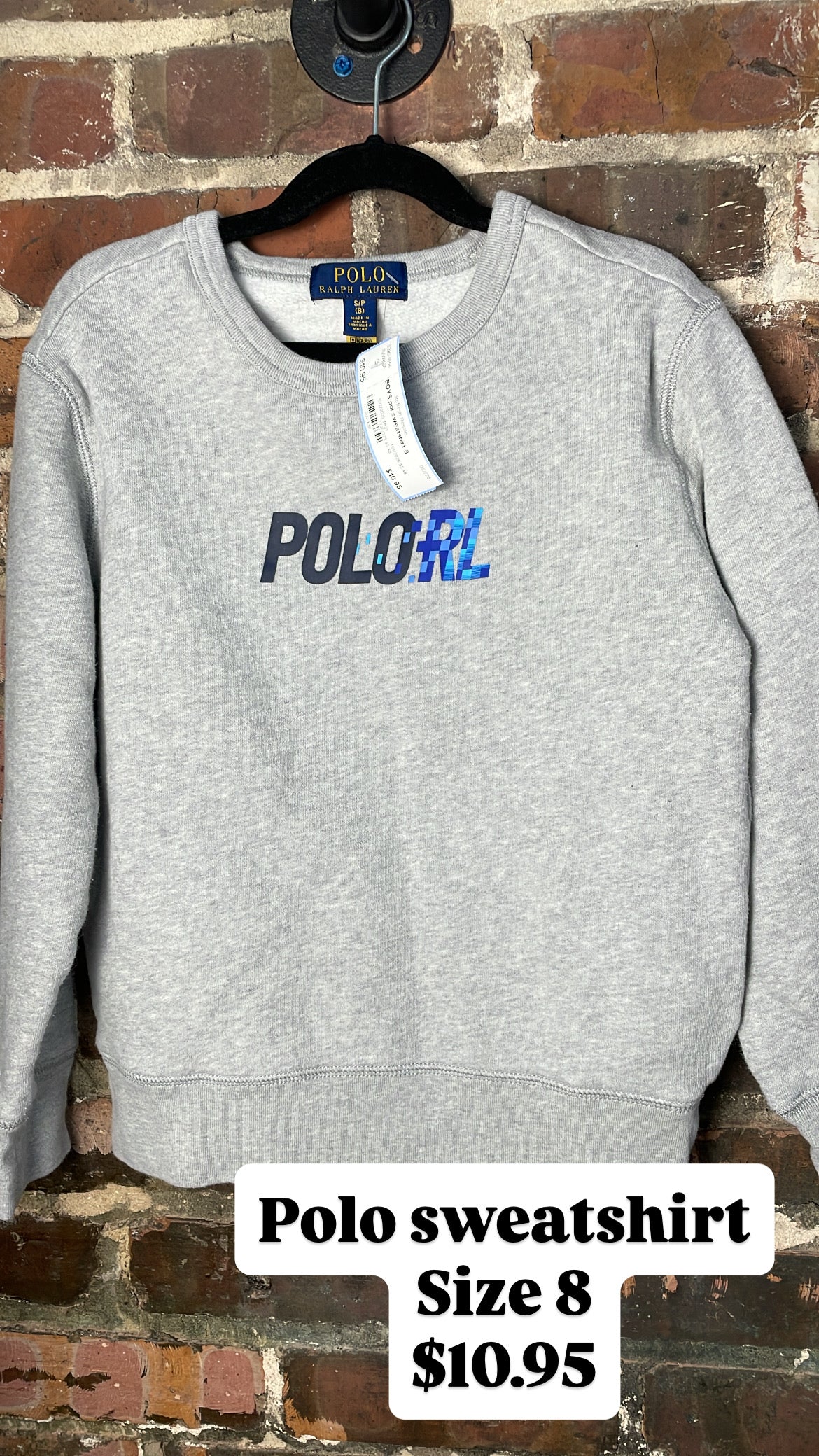 Polo sweatshirt