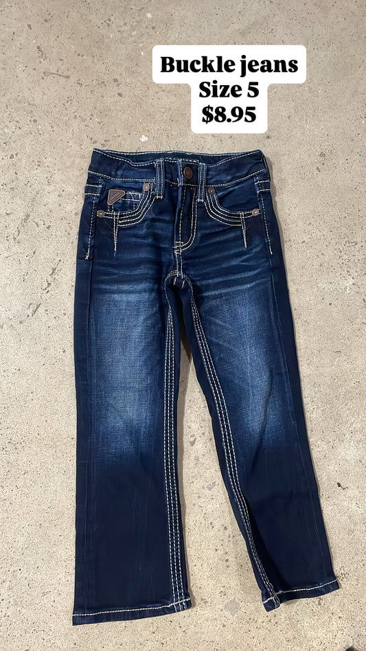 Buckle jeans