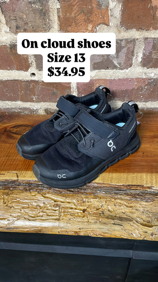 On cloud shoes