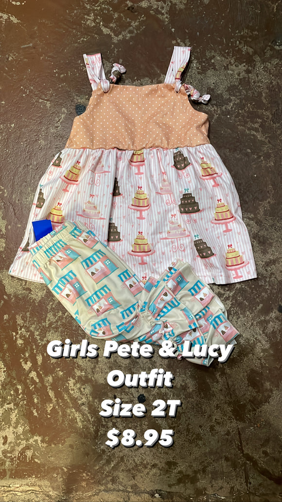 Girls Pete & Lucy Outfit