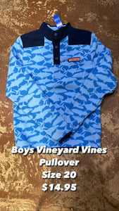 Boys Vineyard Vines Pullover