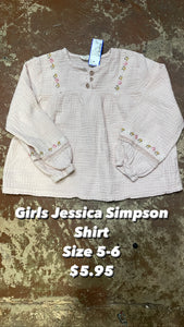 Girls Jessica Simpson Shirt