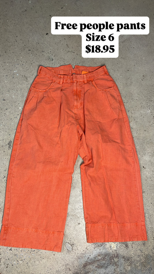 Free people pants - size 6
