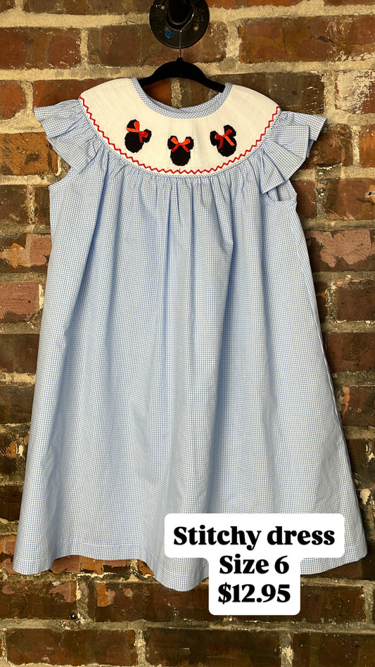 Stitchy dress